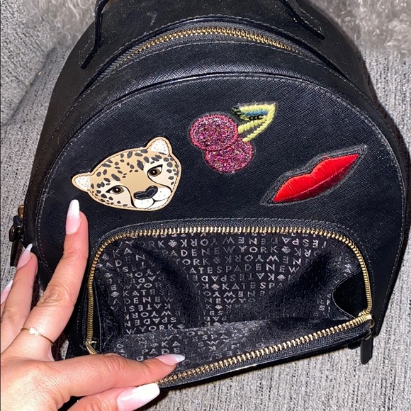 Kate spade run wild leopard tomi backpack - Picture 10 of 12